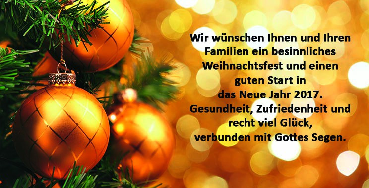 Frohe Weihnachten