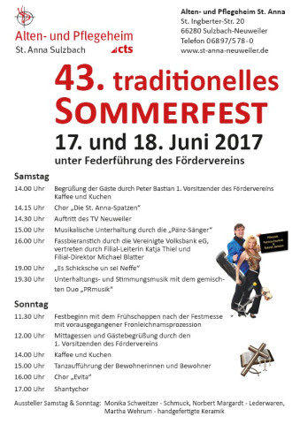 Sommerfest 2017